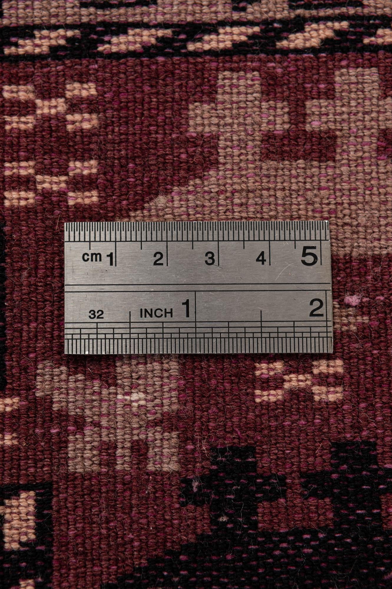 4' 3 x 6' 1 Hand Knotted Lahour Oriental Rug