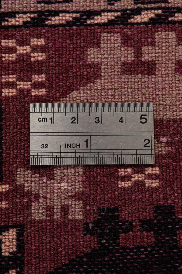 Detail image of 4' 3 x 6' 1 Hand Knotted Lahour Oriental Rug