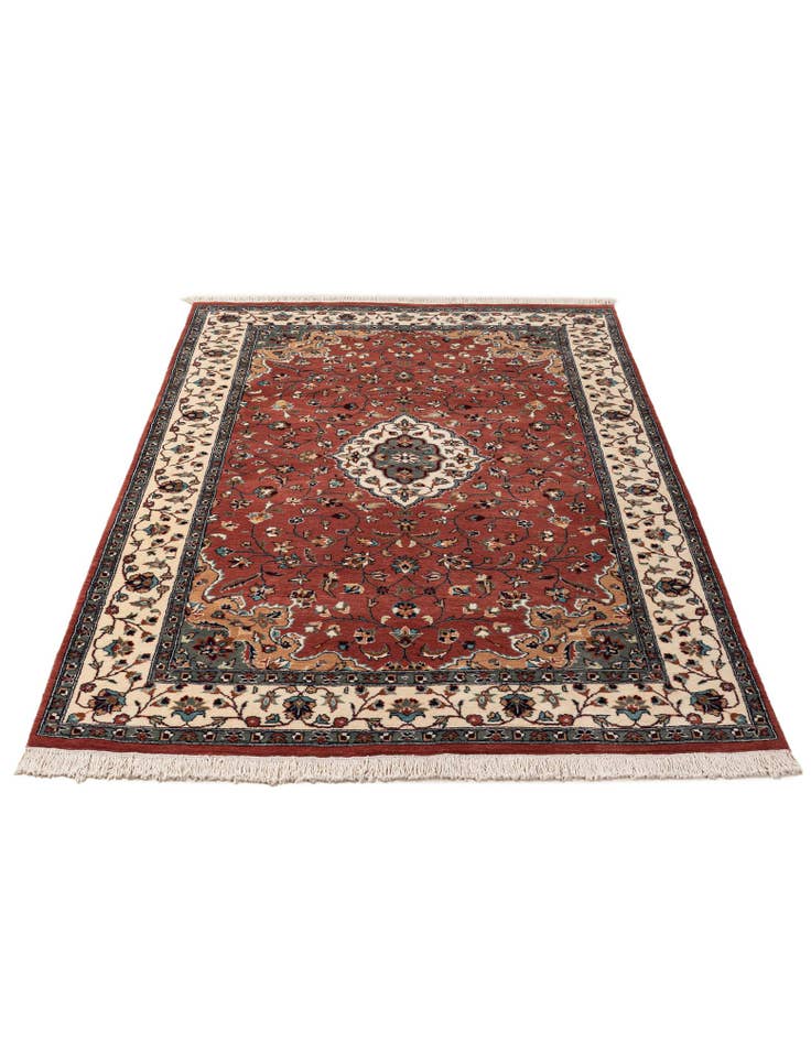 Detail image of 5' 2 x 8' 5  Hand Knotted Lahour Wool Rug