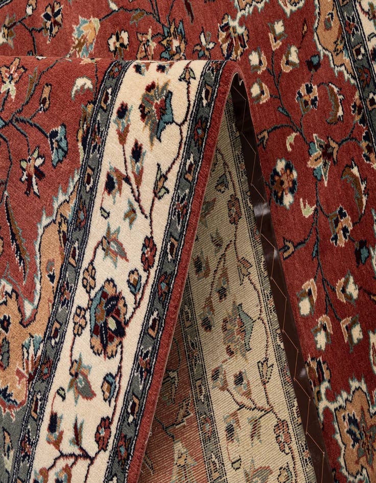 Detail image of 5' 2 x 8' 5  Hand Knotted Lahour Wool Rug