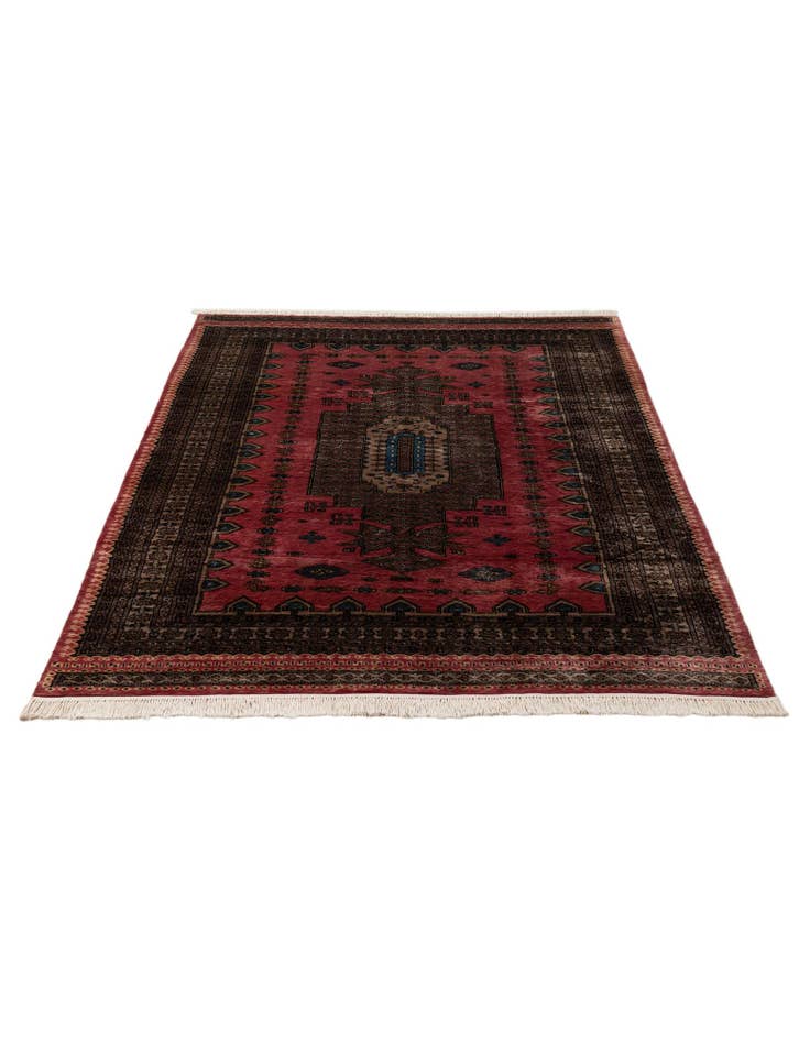 Detail image of 5' 3 x 7' 7 Hand Knotted Lahour Oriental Wool Rug