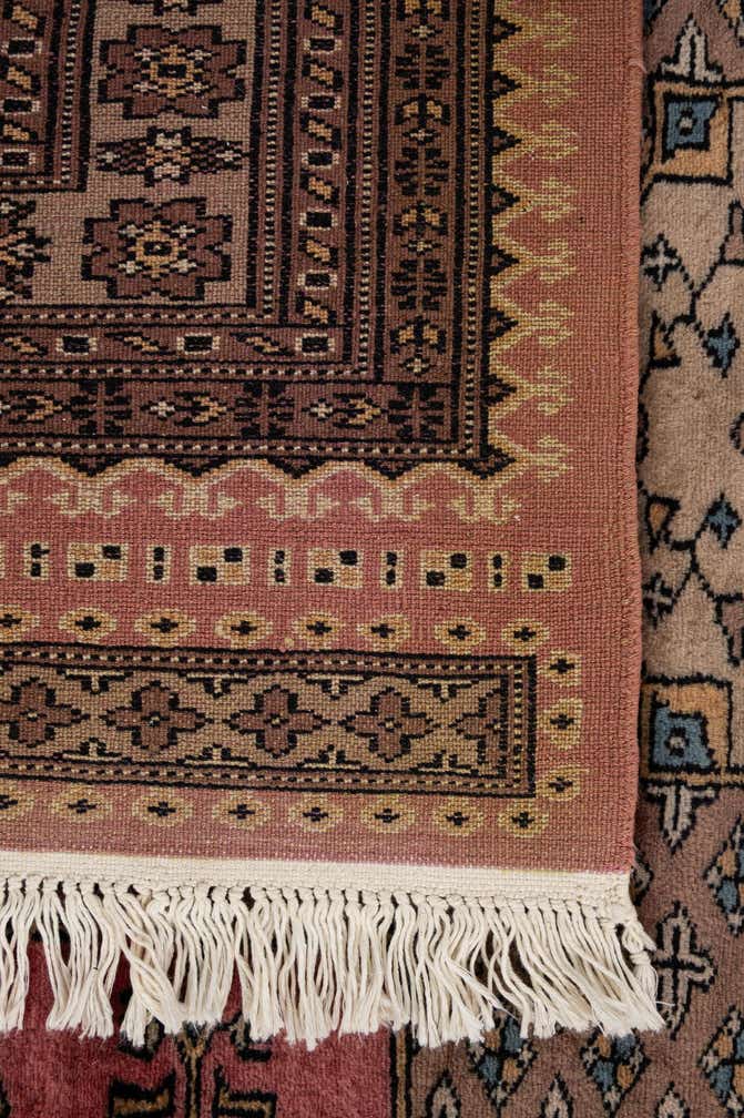 5' 3 x 7' 7 Hand Knotted Lahour Oriental Wool Rug
