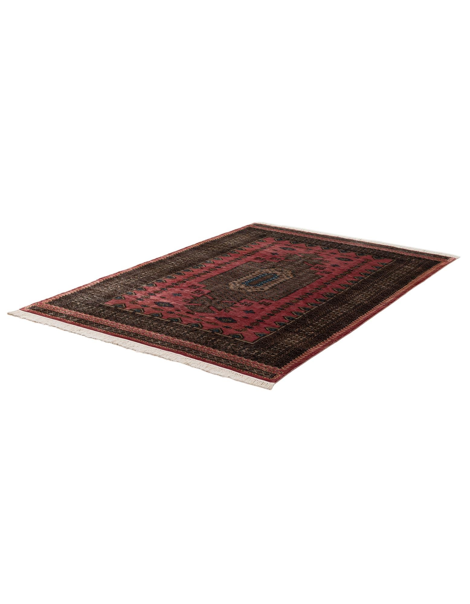 5' 3 x 7' 7 Hand Knotted Lahour Oriental Wool Rug