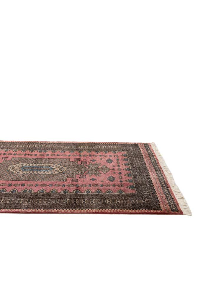 5' 3 x 7' 7 Hand Knotted Lahour Oriental Wool Rug