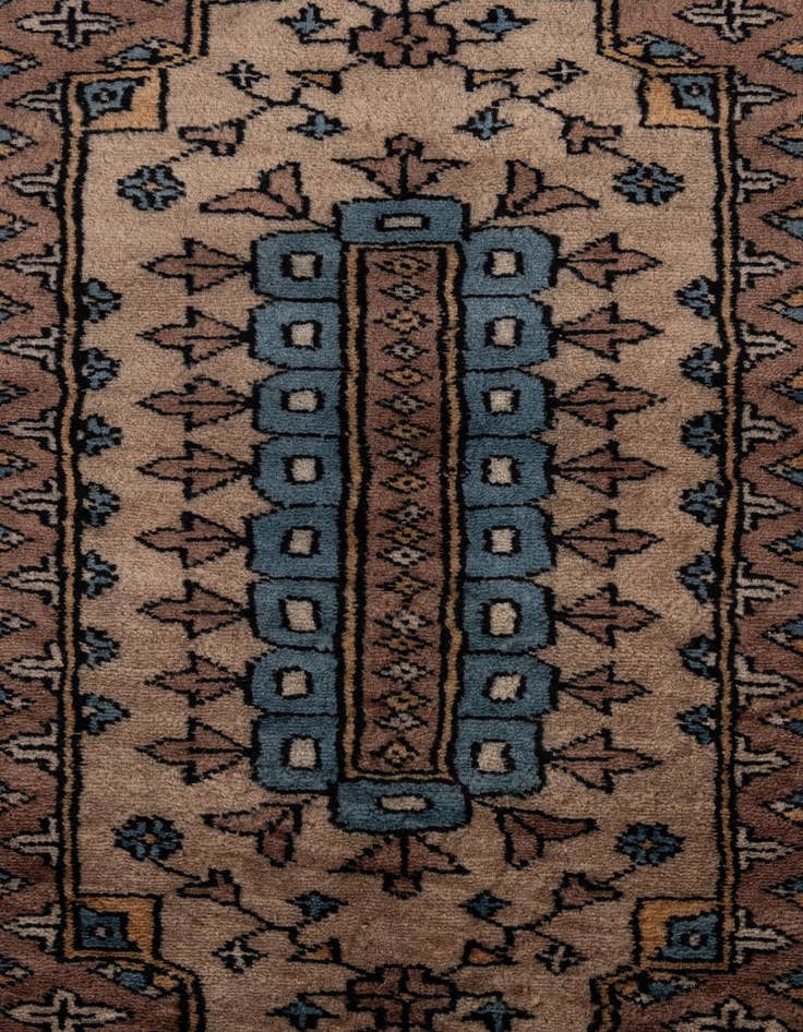Detail image of 5' 3 x 7' 7  Hand Knotted Lahour Oriental Wool Rug