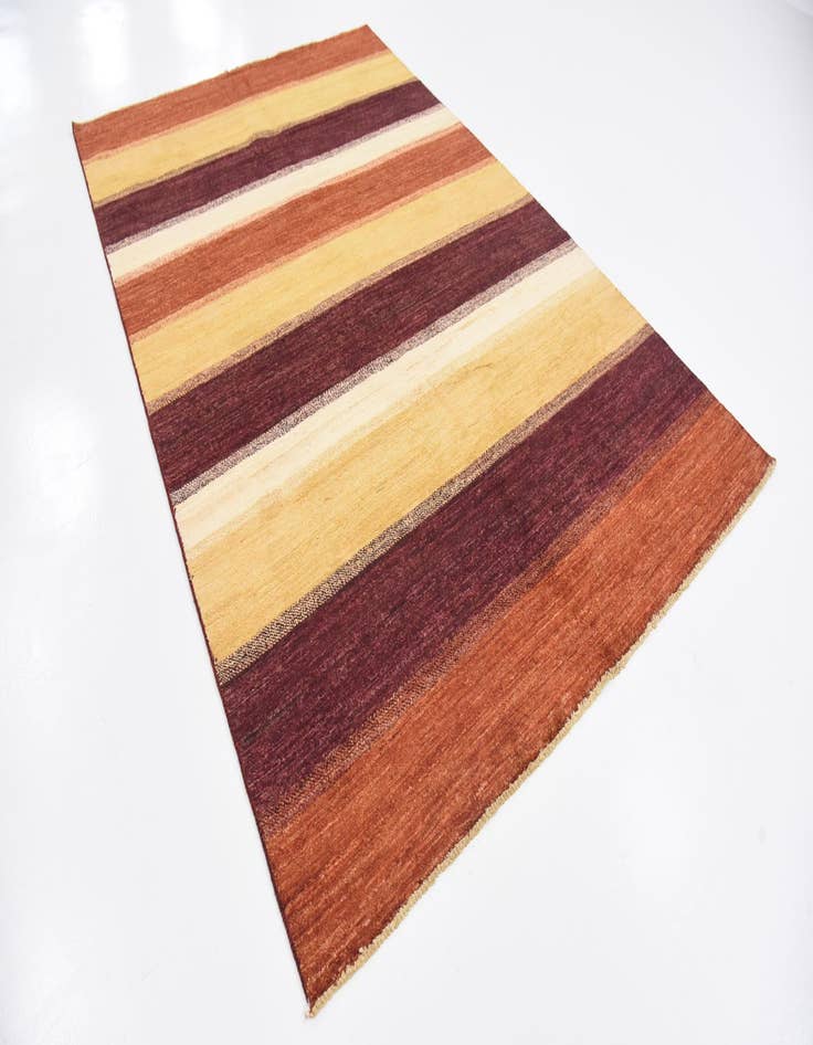 Detail image of 5' 6 x 8' 7 Hand Knotted Modern Ziegler Rug