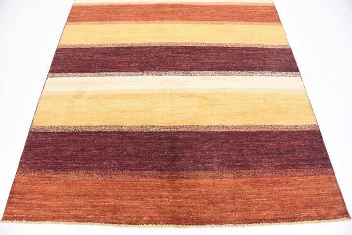 5' 6 x 8' 7 Hand Knotted Modern Ziegler Rug