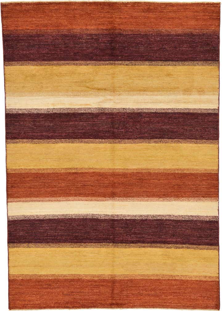 5' 6 x 8' 7 Hand Knotted Modern Ziegler Rug