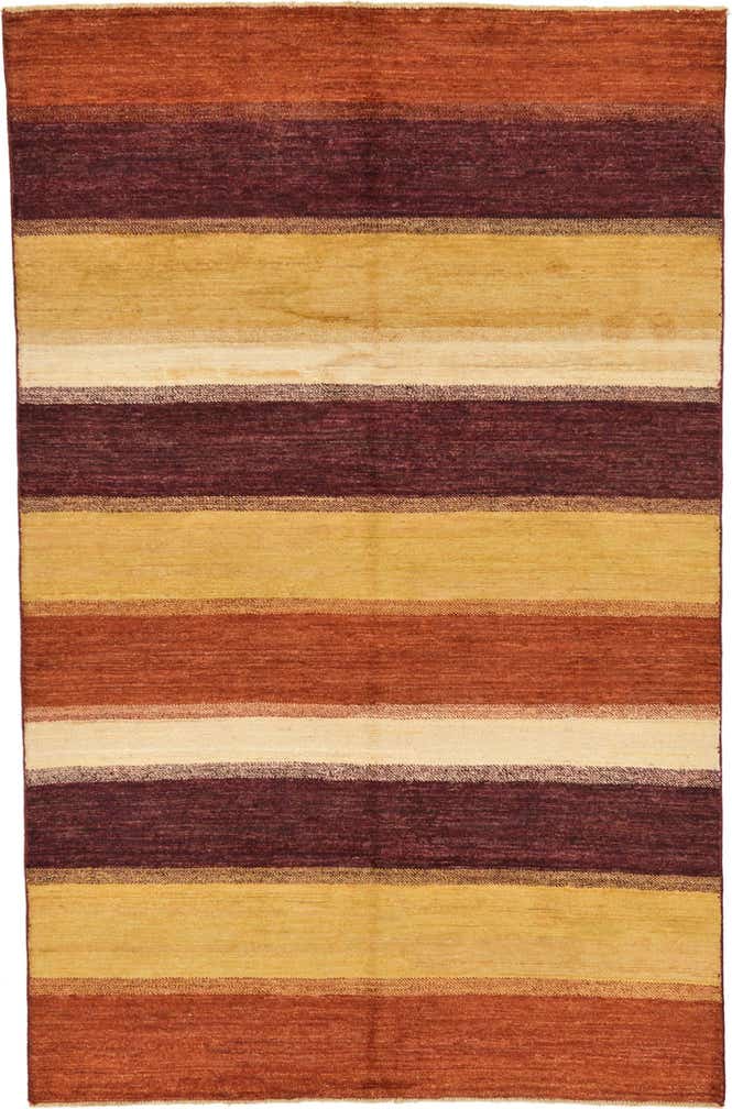 5' 6 x 8' 7 Hand Knotted Modern Ziegler Rug