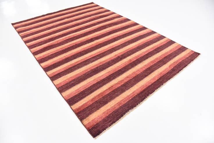 Detail image of 5' 5 x 7' 10 Hand Knotted Modern Ziegler Rug