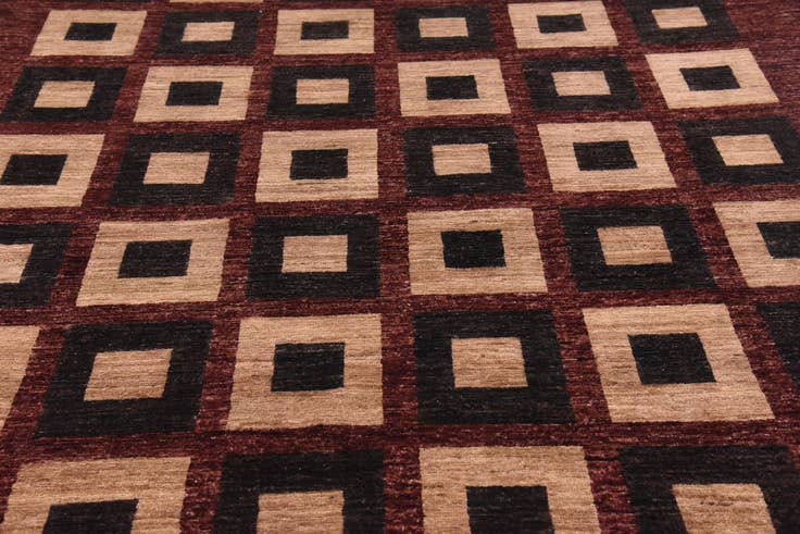 Detail image of 205cm x 300cm anudado a mano Modern Ziegler Alfombra Oriental