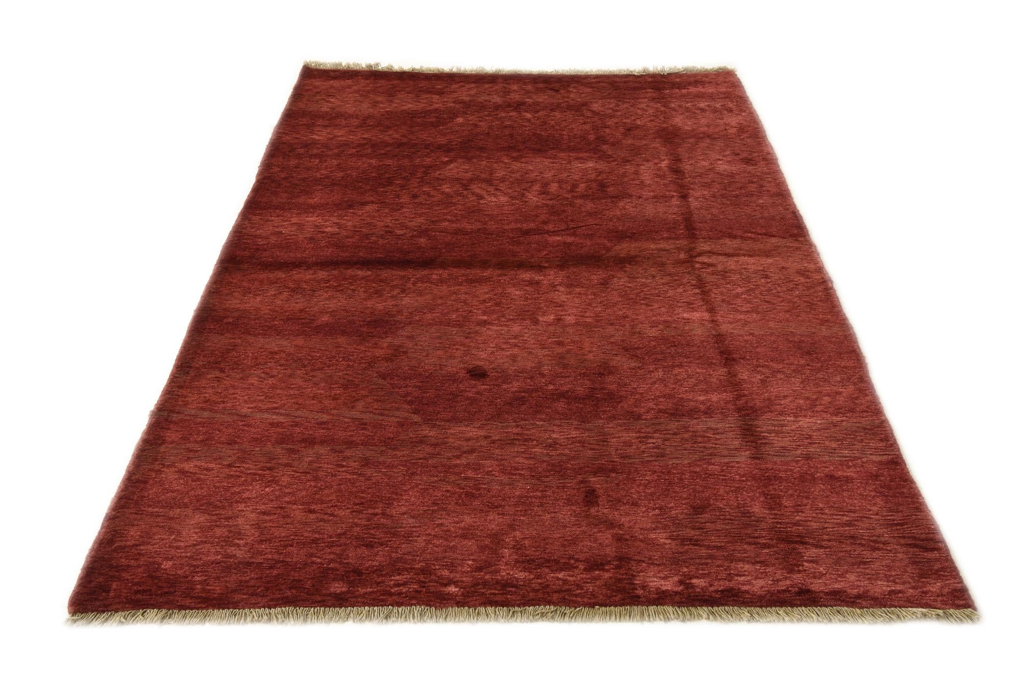 4' 8 x 6' 9 Hand Knotted Modern Ziegler Rug