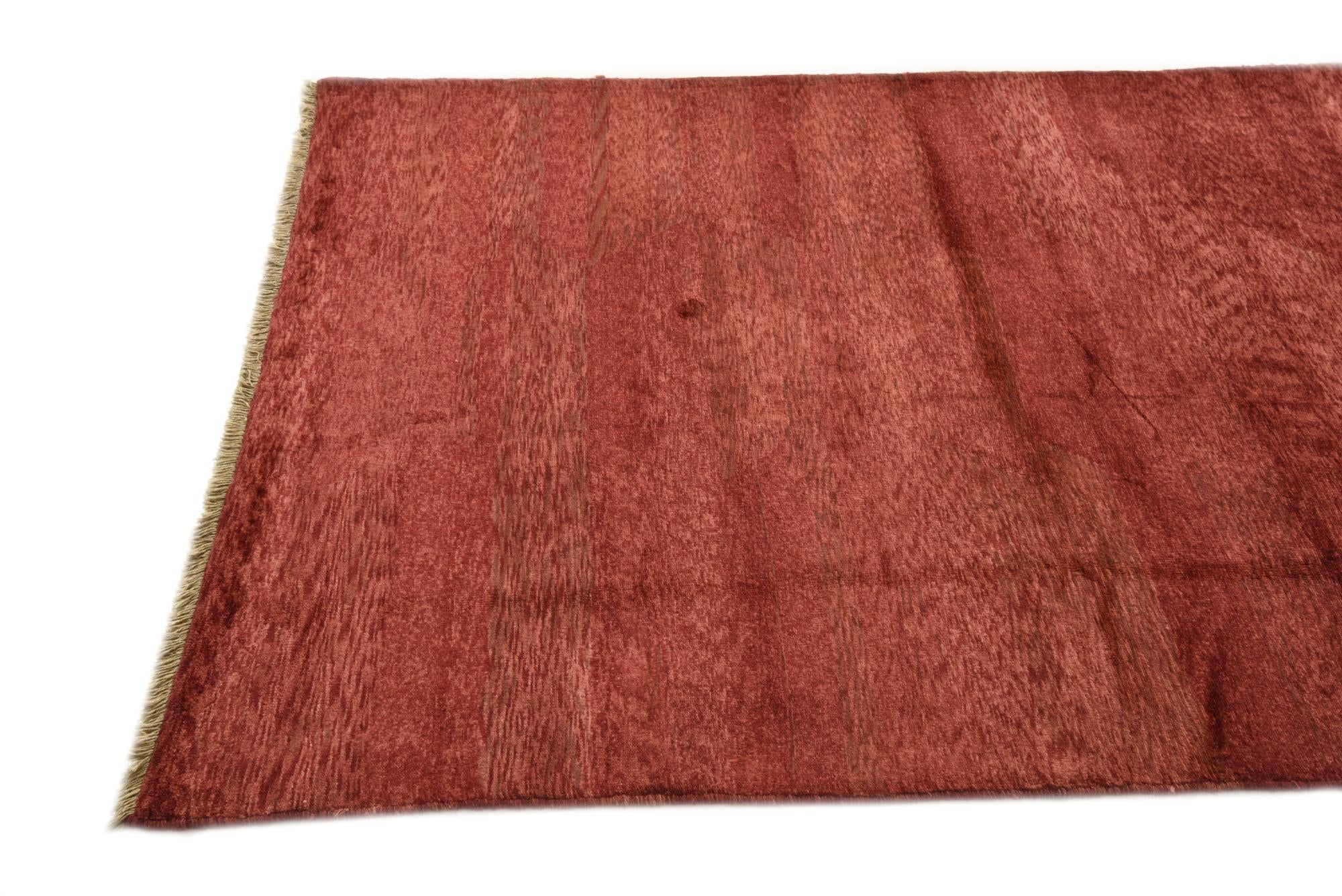 4' 8 x 6' 9 Hand Knotted Modern Ziegler Rug