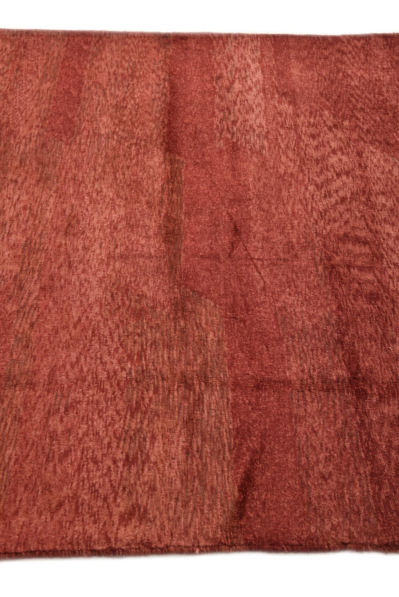 4' 8 x 6' 9 Hand Knotted Modern Ziegler Rug