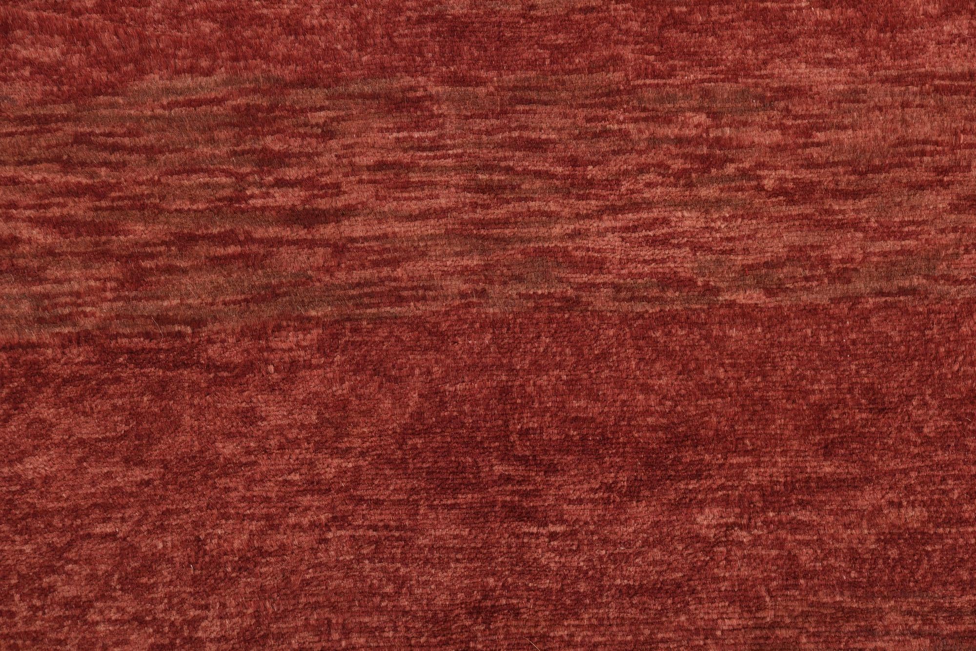 4' 8 x 6' 9 Hand Knotted Modern Ziegler Rug
