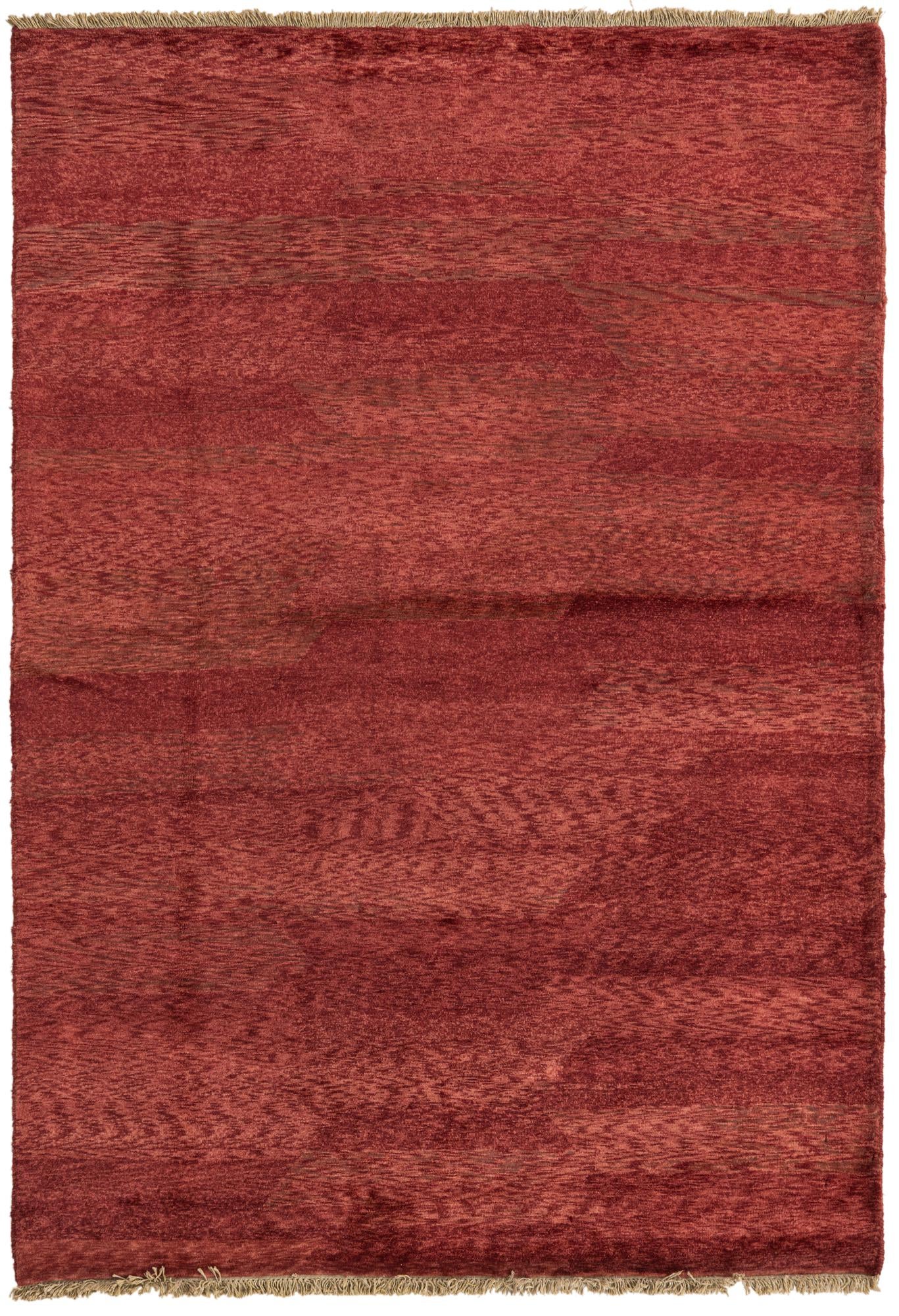 4' 8 x 6' 9 Hand Knotted Modern Ziegler Rug