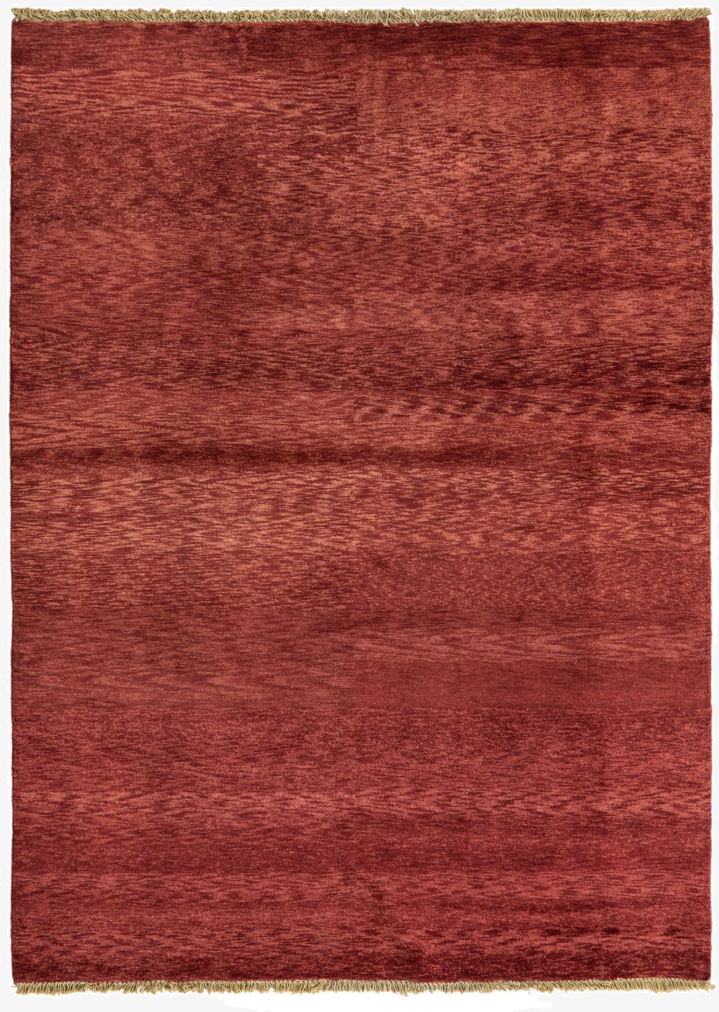 4' 7 x 6' 4  Hand Knotted Modern Ziegler Rug