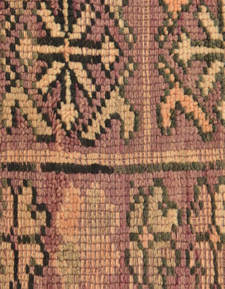 Detail image of 6' x 9' 10 Hand Knotted Moroccan Wool Rug