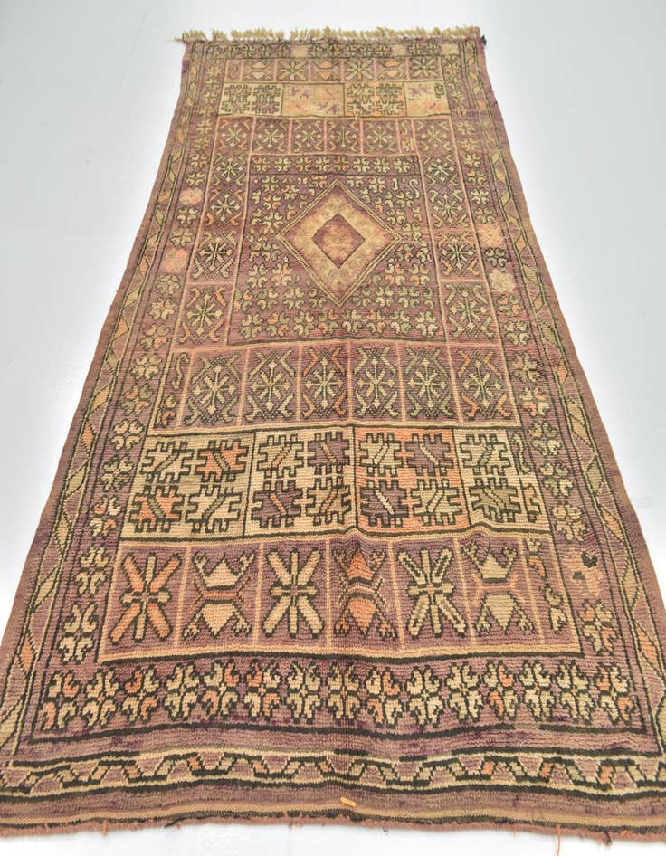 Detail image of 6' x 9' 10 Hand Knotted Moroccan Wool Rug