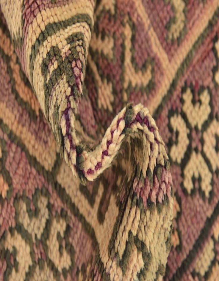 Detail image of 6' x 9' 10 Hand Knotted Moroccan Wool Rug