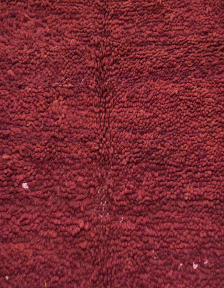 Detail image of 4' 10 x 6' 10 Hand Knotted Moroccan Wool Rug