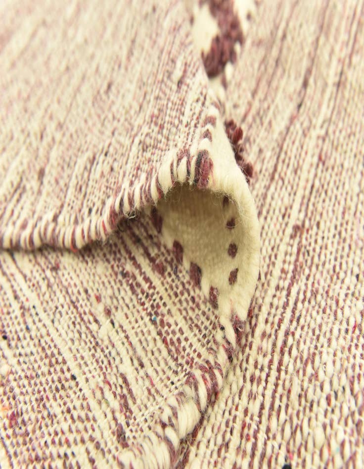 Detail image of 4' 9 x 8' 4  Hand Knotted Moroccan Wool Rug