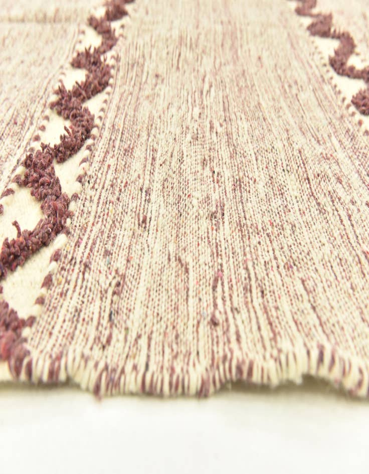 Detail image of 4' 9 x 8' 4  Hand Knotted Moroccan Wool Rug