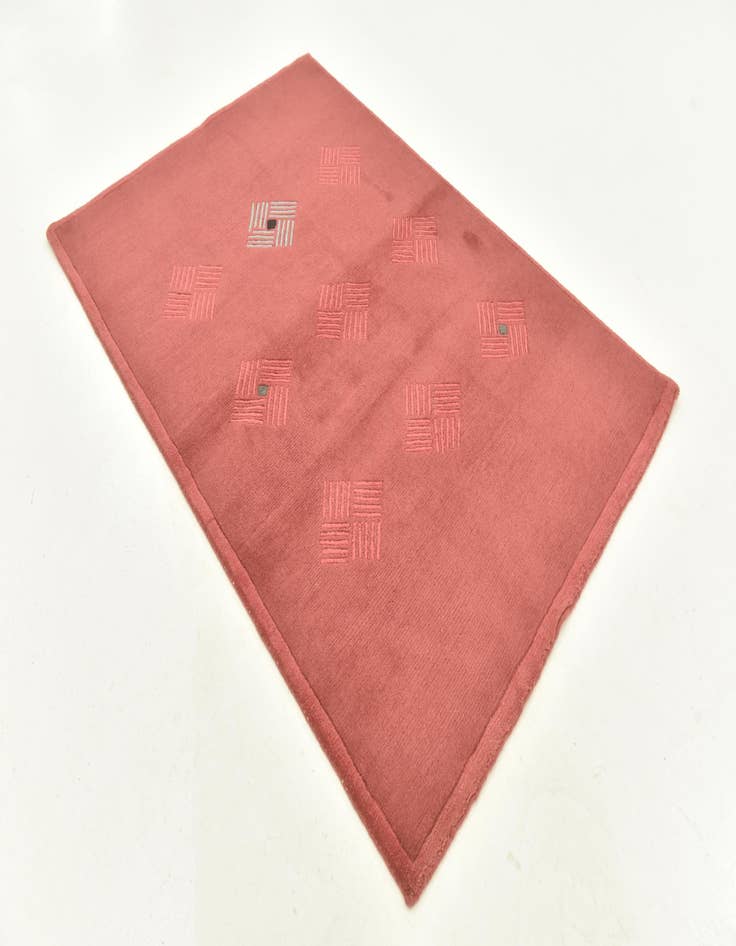 Detail image of 4' x 6'  Hand Knotted Nepal Wool Rug