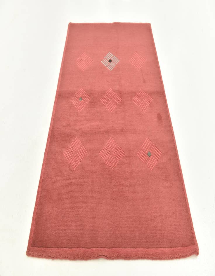 Detail image of 4' x 6'  Hand Knotted Nepal Wool Rug