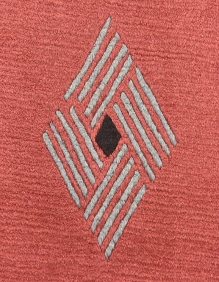 Detail image of 4' x 6'  Hand Knotted Nepal Wool Rug