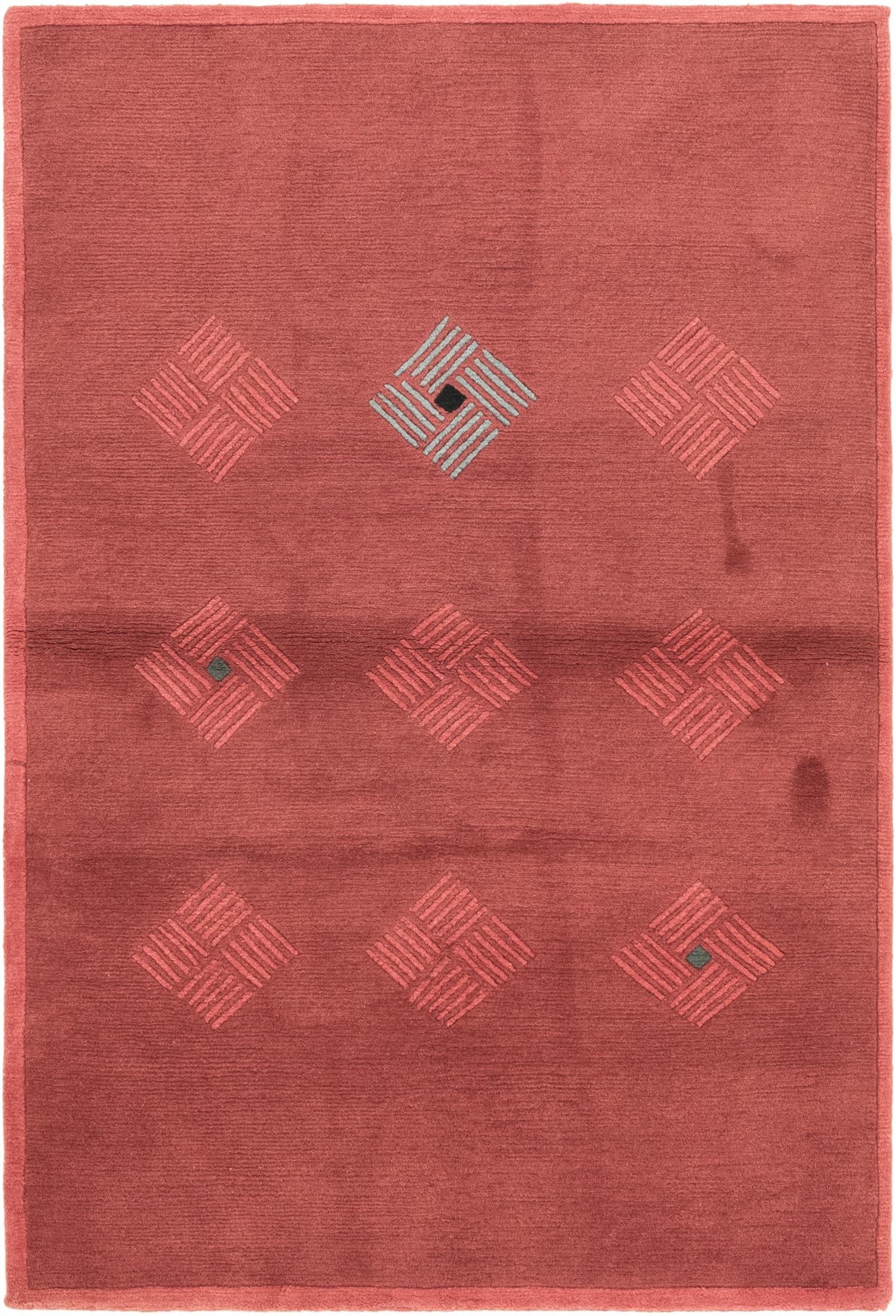 4' x 6' Hand Knotted Nepal Wool Rug