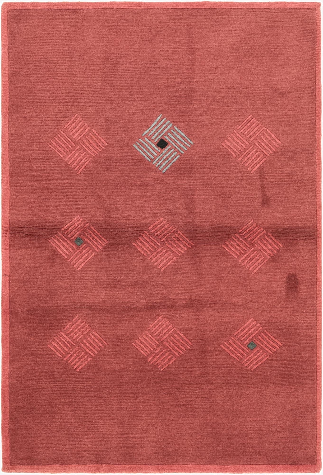 4' x 6'  Hand Knotted Nepal Wool Rug