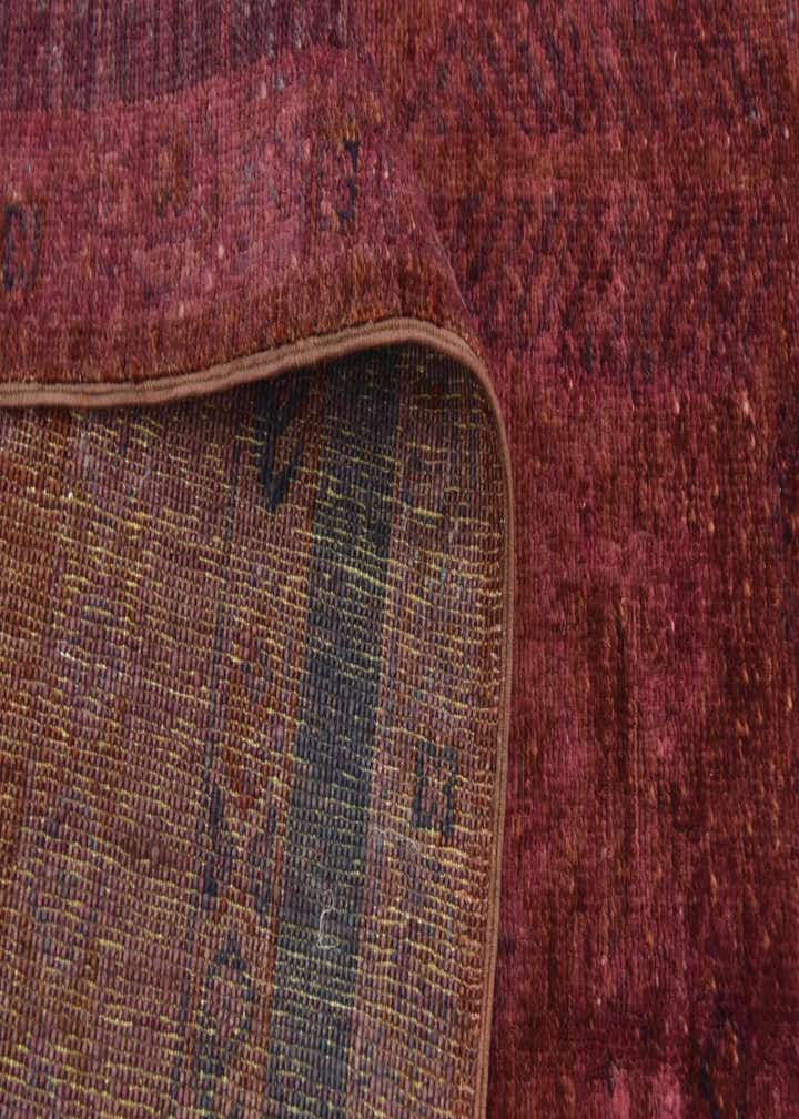 5' 8 x 8' 5 Hand Knotted Over-Dyed Ziegler Rug