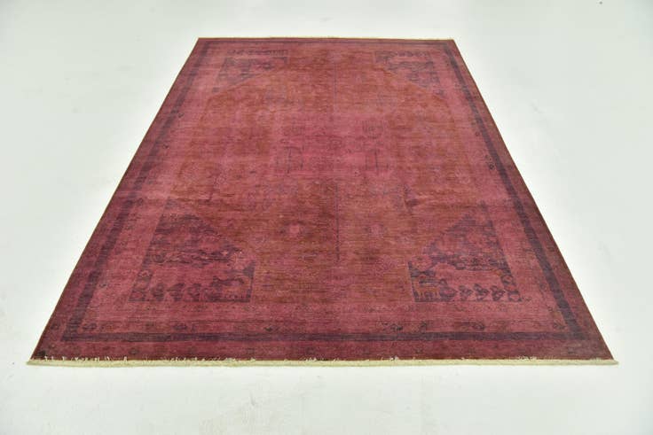 Detail image of 175cm x 255cm Hand Knotted Over-Dyed Ziegler Rug