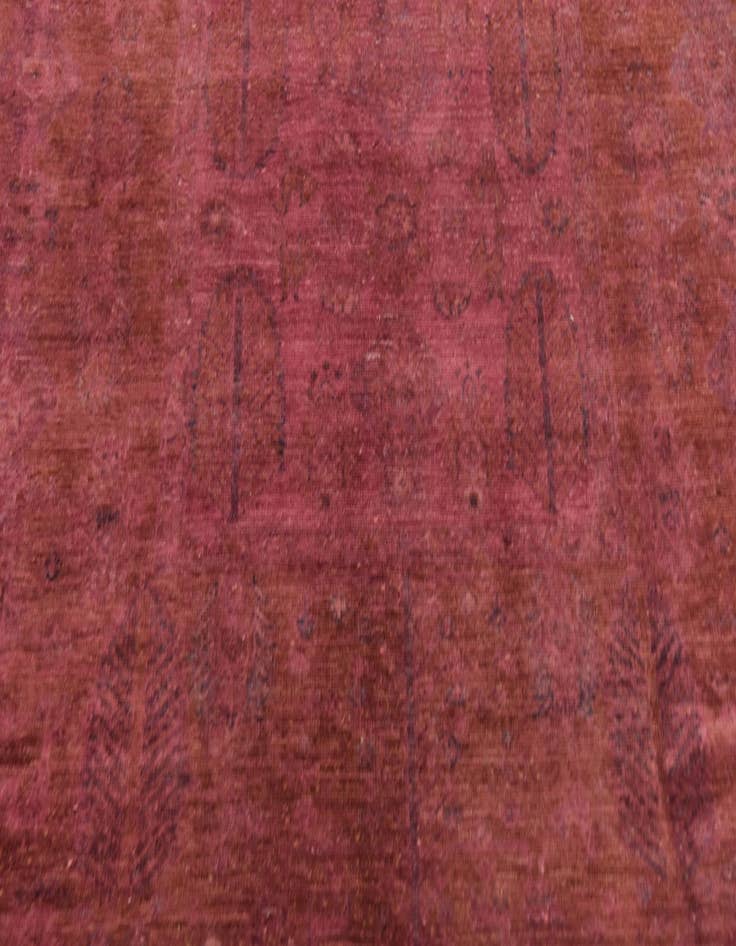 Detail image of 5' 8 x 8' 5 Hand Knotted Over-Dyed Ziegler Rug