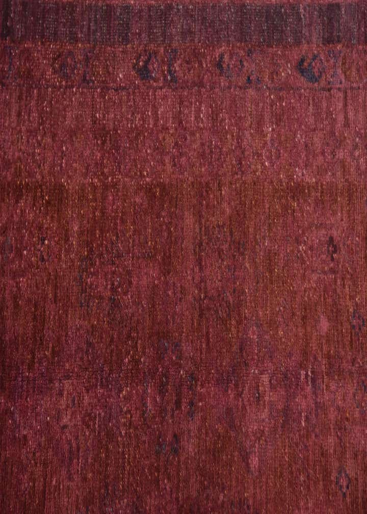 5' 8 x 8' 5 Hand Knotted Over-Dyed Ziegler Rug