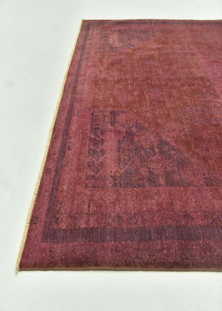 5' 8 x 8' 5 Hand Knotted Over-Dyed Ziegler Rug