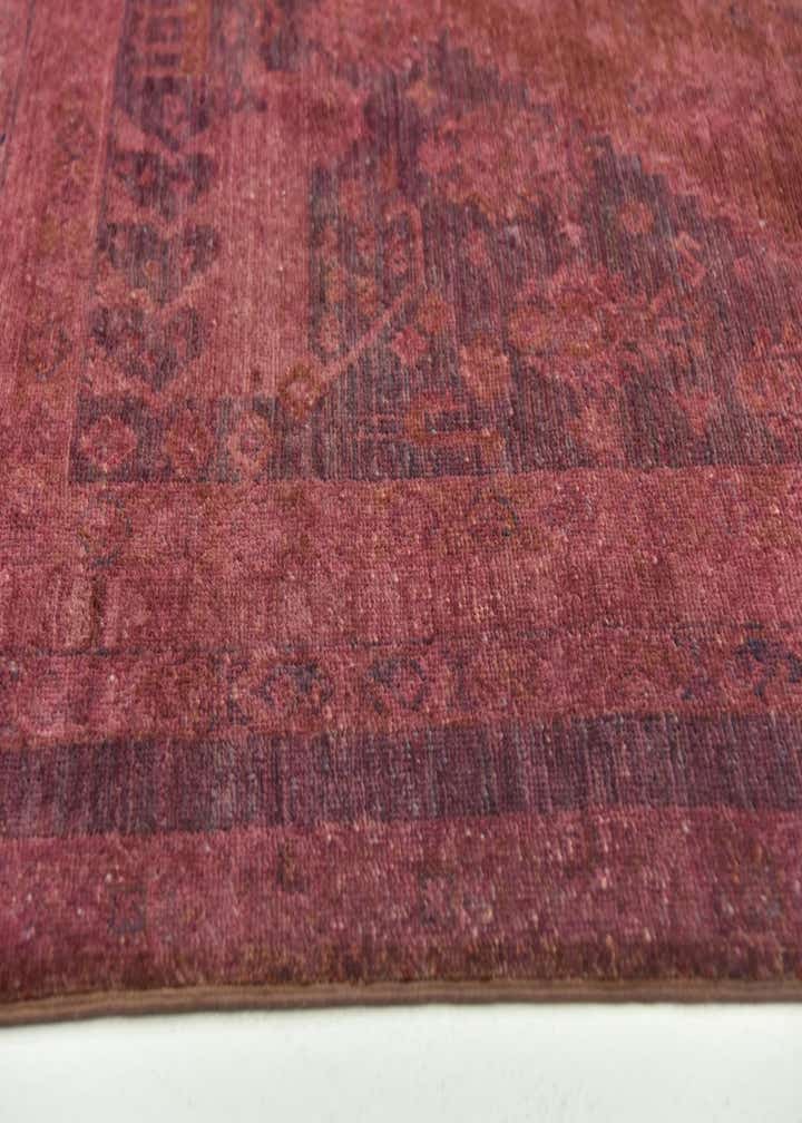5' 8 x 8' 5 Hand Knotted Over-Dyed Ziegler Rug