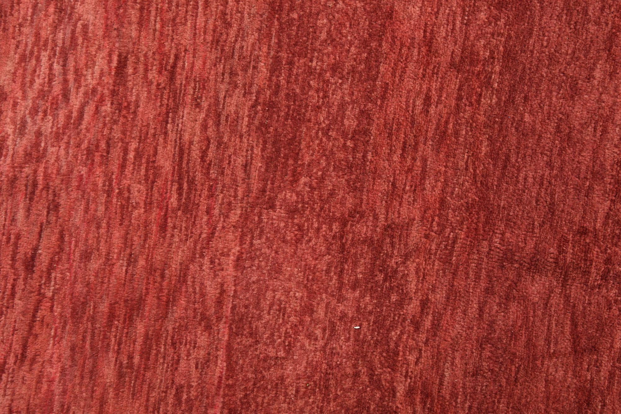 5' 8 x 8' Hand Knotted Over-Dyed Ziegler Rug