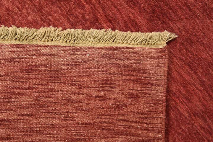 5' 8 x 8' Hand Knotted Over-Dyed Ziegler Rug