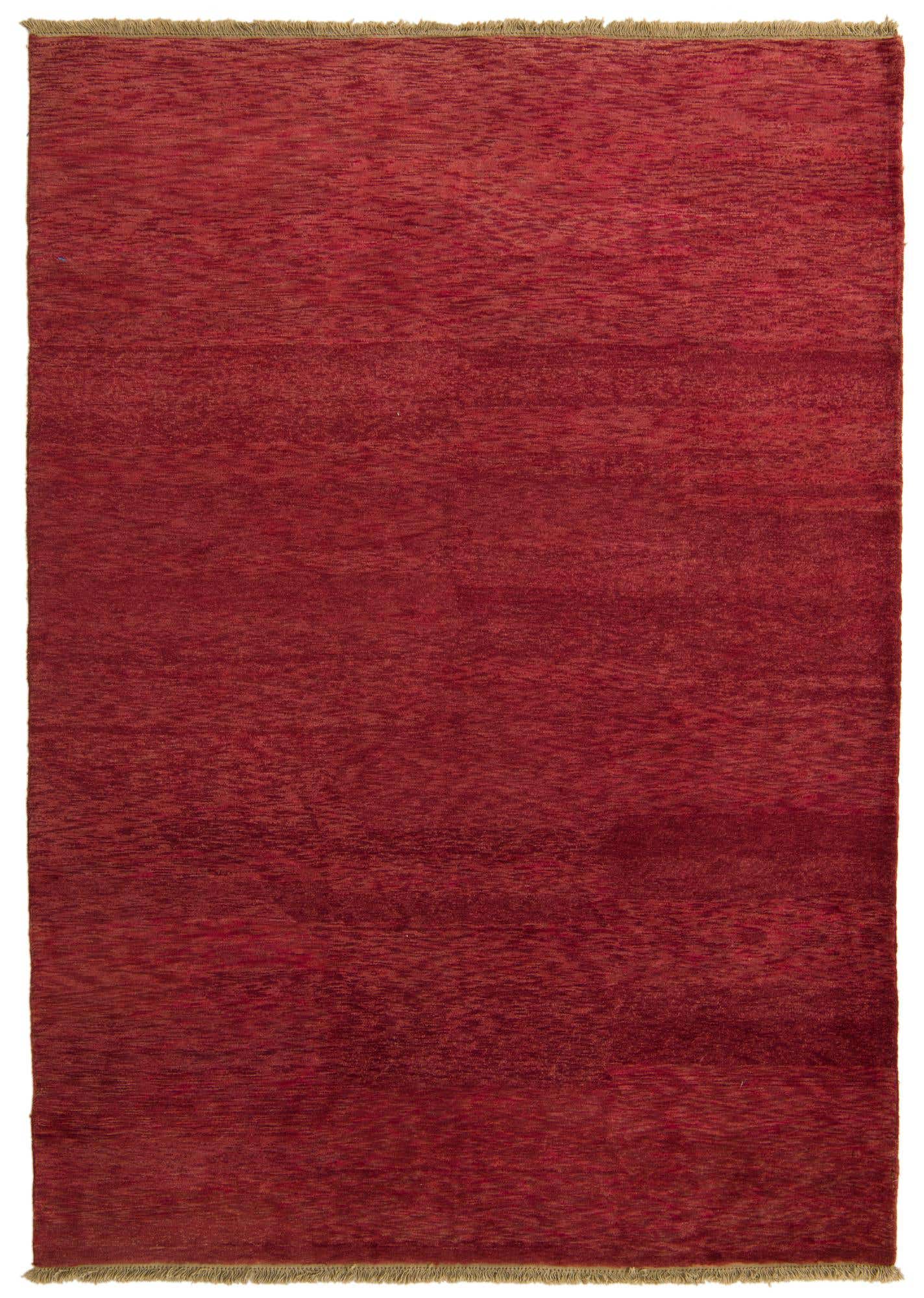 5' 8 x 8' Hand Knotted Over-Dyed Ziegler Rug
