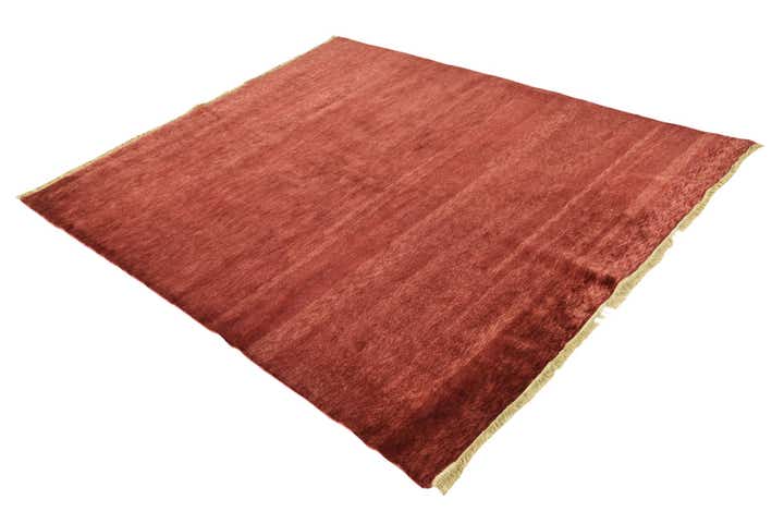 5' 8 x 7' Hand Knotted Over-Dyed Ziegler Rug