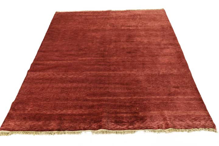 5' 8 x 7' Hand Knotted Over-Dyed Ziegler Rug