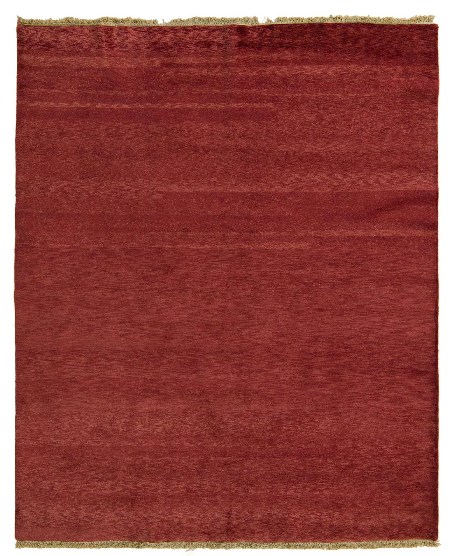 5' 8 x 7' Hand Knotted Over-Dyed Ziegler Rug