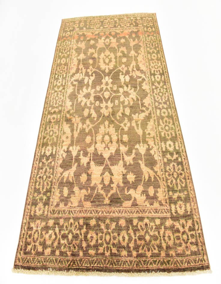 Detail image of 5' x 6' 7 Hand Knotted Peshawar Ziegler Rug
