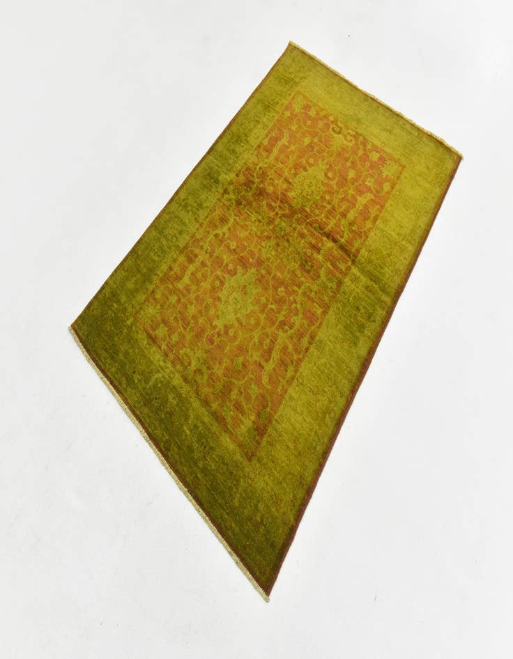 Detail image of 3' 4 x 5'  Hand Knotted Peshawar Ziegler Oriental Rug