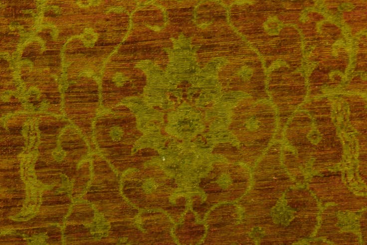 Detail image of 3' 4 x 5' Hand Knotted Peshawar Ziegler Oriental Rug