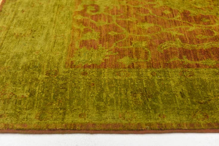 Detail image of 3' 4 x 5' Hand Knotted Peshawar Ziegler Oriental Rug
