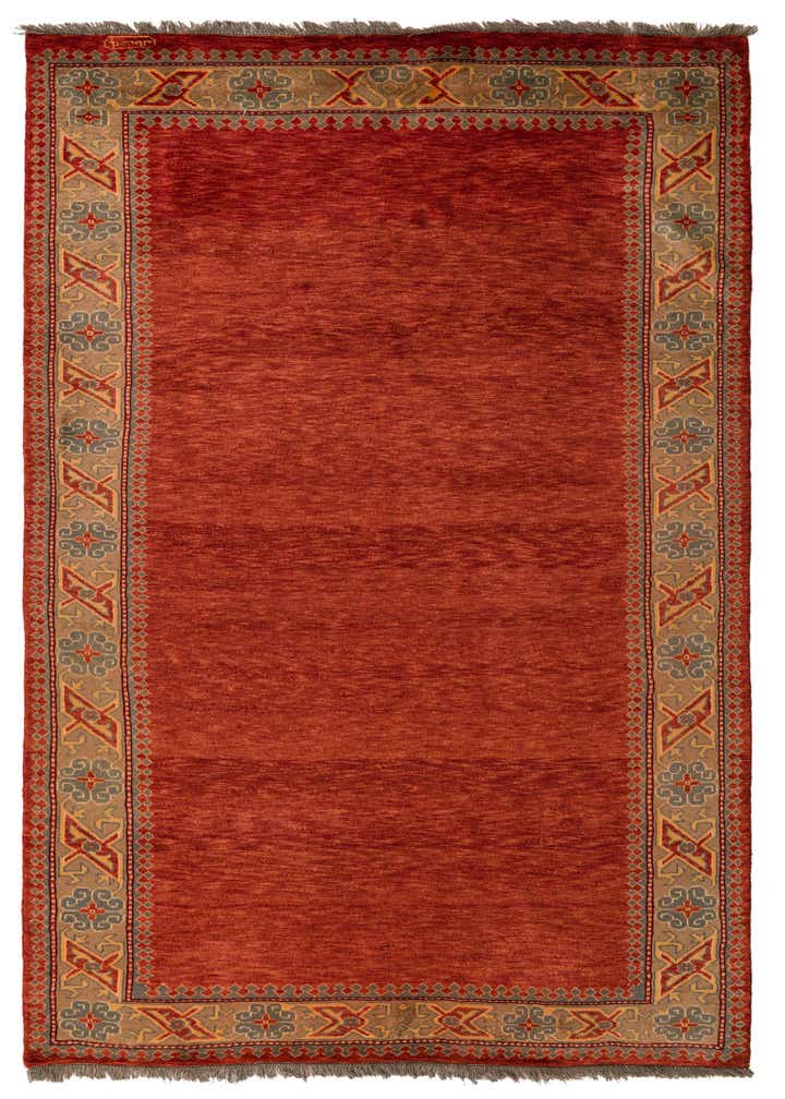 5' 1 x 7' 7 Hand Knotted Peshawar Ziegler Rug