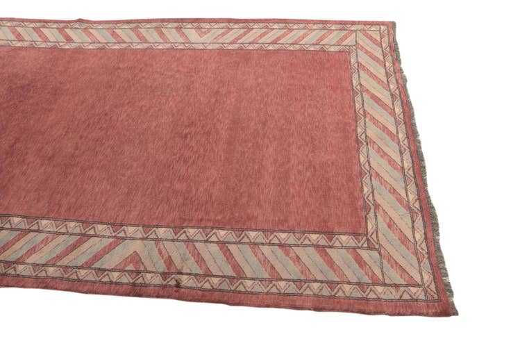 Detail image of 4' 3 x 6' Hand Knotted Peshawar Ziegler Rug